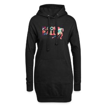 Floorball Floorball Hockey hockey sur glace - Sweat-shirt à capuche long Femme - noir - Devant