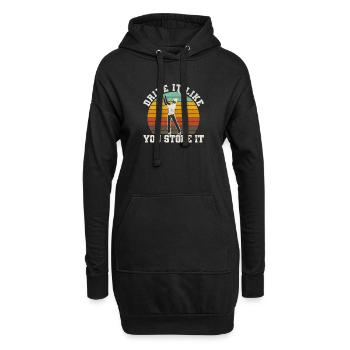 Conduisez-le comme vous l’avez volé Golfeur Golfspieler Golf - Sweat-shirt à capuche long Femme - noir - Devant