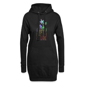 Bonne dernière journée des élèves et des enseignants - Sweat-shirt à capuche long Femme - noir - Devant