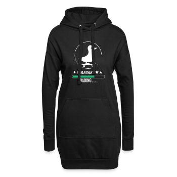 Rentnerin Pension Ruhestand Geschenk Für Damen - Hoodie Dress - black - Front