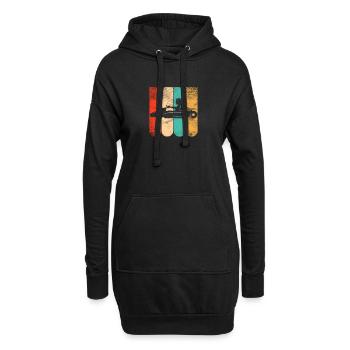 Kart Go-Kart Racing Go-Kart Kart Driver - Sweat-shirt à capuche long Femme - noir - Devant