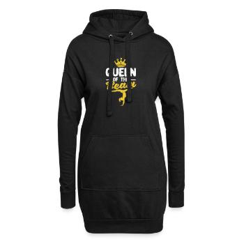 Drôle de gymnaste Fan Gymnastique Entraînement Reine - Sweat-shirt à capuche long Femme - noir - Devant