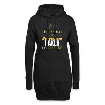 Boulanger - Sweat-shirt à capuche long Femme - noir - Devant
