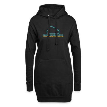 Il n’y a pas de Cloud, c’est juste celui de quelqu’un d’autre - Sweat-shirt à capuche long Femme - noir - Devant