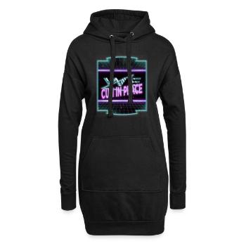 birthday geek birthday gift humor social justice - Hoodie-Kleid - Schwarz - Vorne