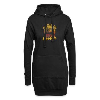 Kayak Kayaker Je suis une fille de kayak - Sweat-shirt à capuche long Femme - noir - Devant
