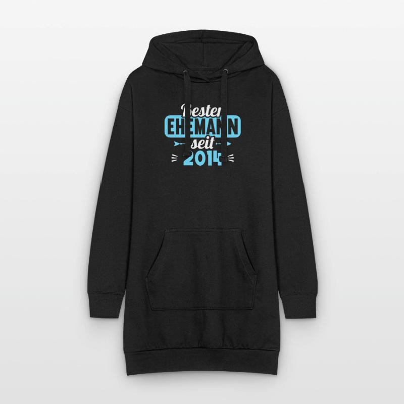Beste Ehefrau Bester Ehemann seit 2014 Hoodie-Kleid