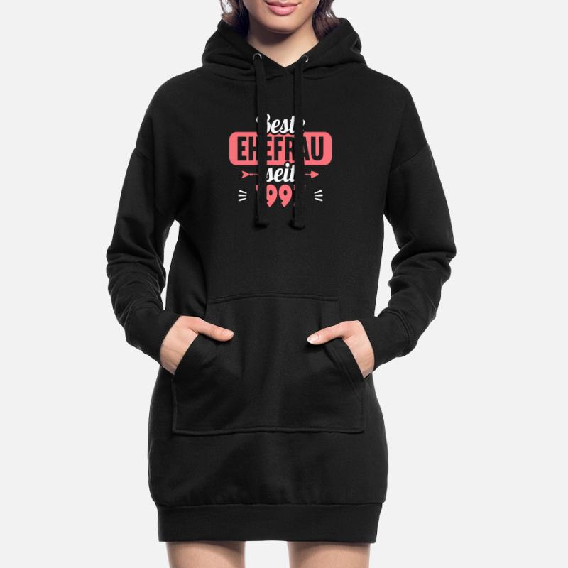 Beste Ehefrau Bester Ehemann seit 1997 Hoodie-Kleid
