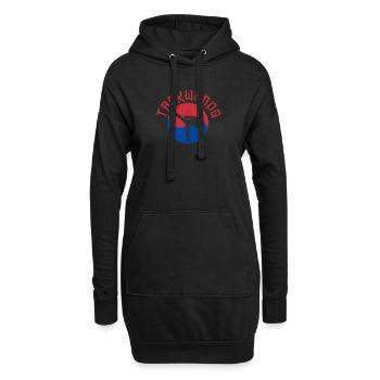 Tae Kwon Do Eum Yang Funny Taekwondo Koreanische - Hoodie-Kleid - Schwarz - Vorne