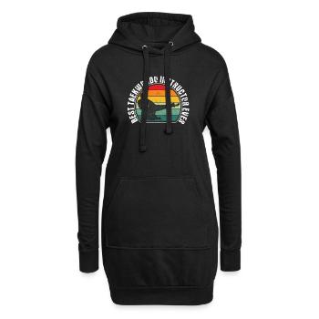 Best Taekwondo Teacher of All Time Funny - Hoodie Dress - black - Front