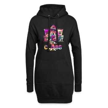 Der klügste in der Klasse Back to School - Hoodie-Kleid - Schwarz - Vorne
