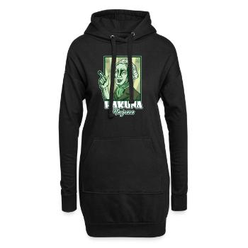 Hakuna Marijuana Funny Weed Smoking Pothead THC - Hoodie-Kleid - Schwarz - Vorne