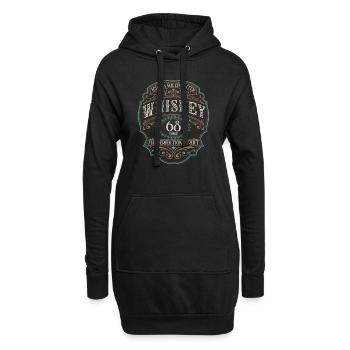 68 Jahre Ich bin wie guter Whisky 68. Geburtstag - Hoodie-Kleid - Schwarz - Vorne