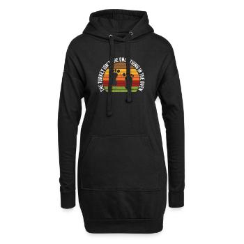 Annonce de bébé La Turquie n’est pas la seule - Sweat-shirt à capuche long Femme - noir - Devant