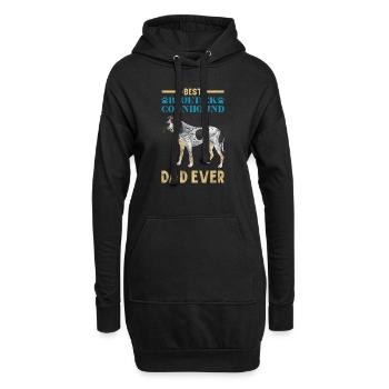 Bluetick Coonhound Cadeau Drôle Dicton - Sweat-shirt à capuche long Femme - noir - Devant