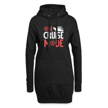 Croisière Croisière Vacances Mer - Sweat-shirt à capuche long Femme - noir - Devant