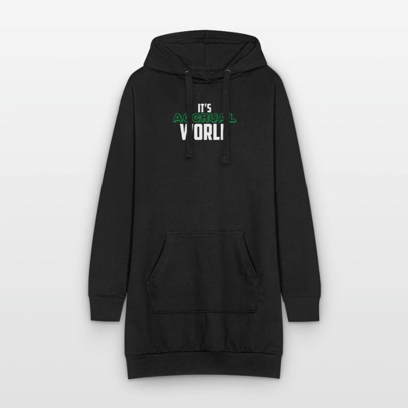 It’s Comptabilité d’exercice Comptabilité drôle CPA Comptable Sweat-shirt à capuche long Femme