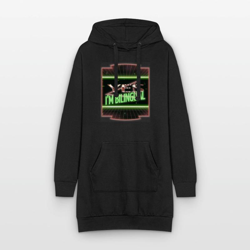 hacking coder birthday present idea funny computer Hoodie-Kleid