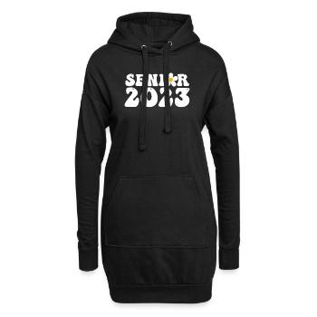 Senior 2023 Dabbing Dab de 2023 Seniors Graduation - Sweat-shirt à capuche long Femme - noir - Devant