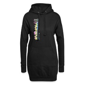 Édition limitée 1969 Graffiti - Sweat-shirt à capuche long Femme - noir - Devant
