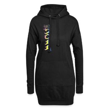 Limited Edition 2011 Graffiti - Hoodie Dress - black - Front