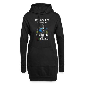 Moto Lifestyle / Moto / Moto motard - Sweat-shirt à capuche long Femme - noir - Devant