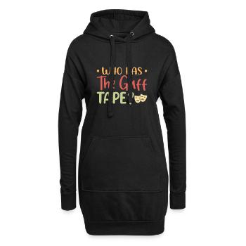 Qui a la bande de gaffe? Théâtre musical - Sweat-shirt à capuche long Femme - noir - Devant