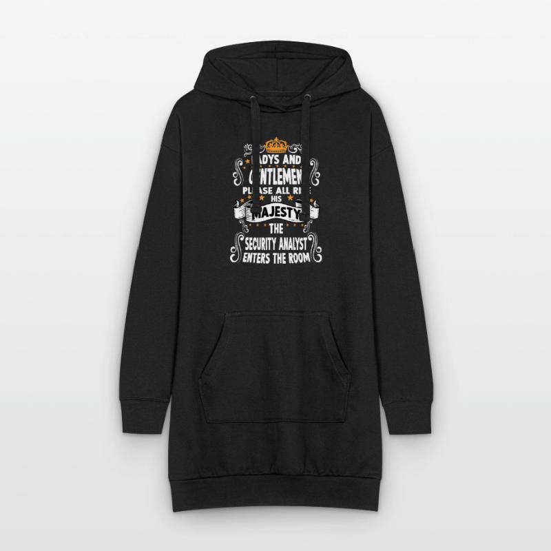 Security Analyst T funny saying Security Analyst Hoodie Dress