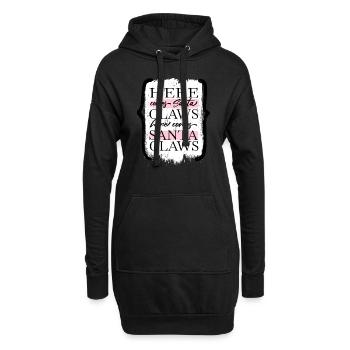 fairy tail joke christmas present present awesome - Hoodie-Kleid - Schwarz - Vorne
