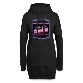 christmas vacation funny gym gift dork birthday - Hoodie-Kleid - Schwarz - Vorne