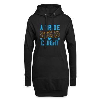 Eine Braut sollte keusch aussehen - nicht gefangen 01 - Hoodie-Kleid - Schwarz - Vorne