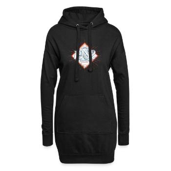 Limited Edition 1982 Vintage - Hoodie-Kleid - Schwarz - Vorne