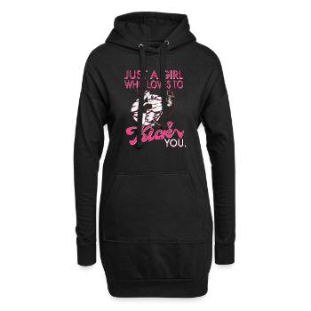 Karaté Taekwondo Arts Martiaux Karaté Mma Kick Box - Sweat-shirt à capuche long Femme - noir - Devant