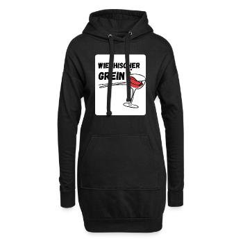 Wiechischer Grein - Hoodie-Kleid - Schwarz - Vorne
