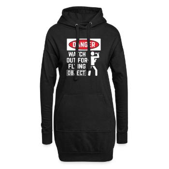 Médicaments Pharmacie Technicien Pharmacien - Sweat-shirt à capuche long Femme - noir - Devant