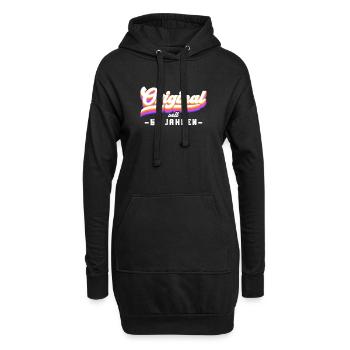 Original seit 60 Jahren 60 Jahre 60 Geburtstag - Hoodie-Kleid - Schwarz - Vorne