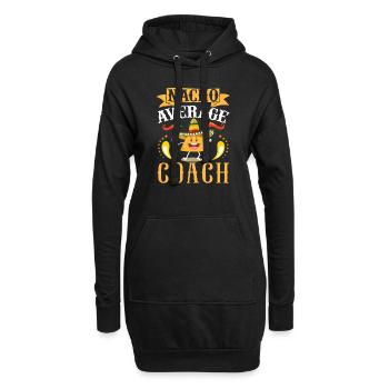 Cinco de Mayo Nacho Average Coach Coaching Mexikan - Hoodie-Kleid - Schwarz - Vorne