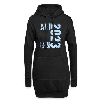 Abitur Gymnasium Femmes et Hommes Abi 2023 - Sweat-shirt à capuche long Femme - noir - Devant