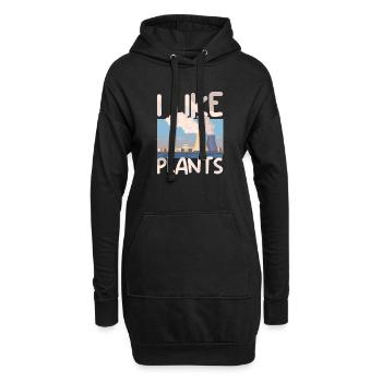 Kernenergie Strahlung Atomkraft Ingenieur - Hoodie-Kleid - Schwarz - Vorne