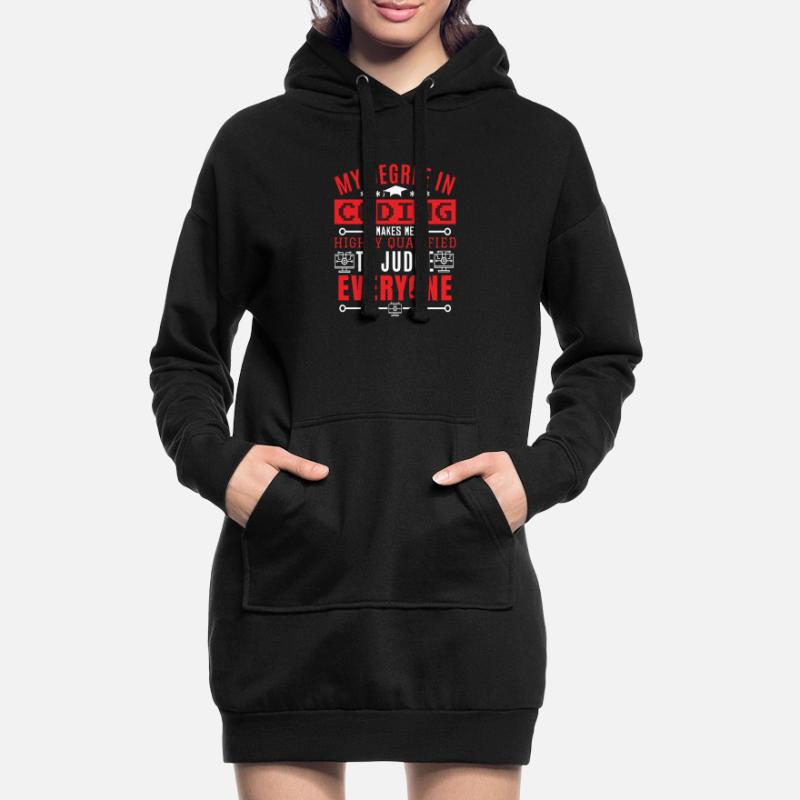 Coding Humor Coder Programmer Hoodie Dress