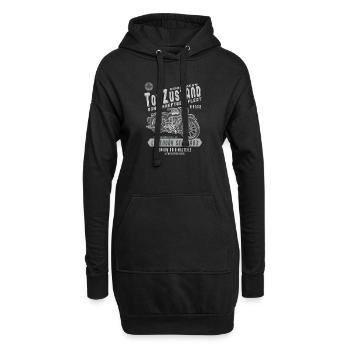 1983 Biker Top Zustand, Legendär, Legende, Bike, - Hoodie-Kleid - Schwarz - Vorne