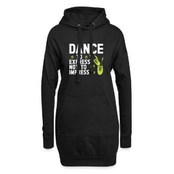 Irish Dance St. Patricks Tanz - Hoodie-Kleid - Schwarz - Vorne
