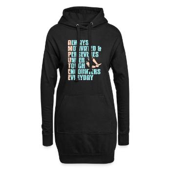 Awesome Meaning Of An AMPUTEE Prosthesis T-Shirt - Hoodie-Kleid - Schwarz - Vorne