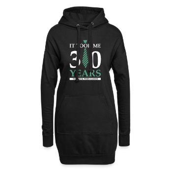 Ich Habe 30 Jahre Gebraucht, Um So Gut Auszusehen - Hoodie-Kleid - Schwarz - Vorne