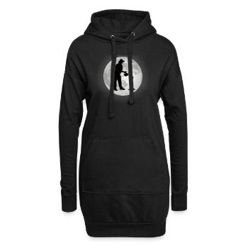 Accessoires jardinier Motif de jardin - Sweat-shirt à capuche long Femme - noir - Devant