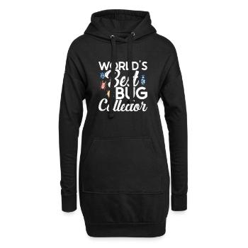 Insekt - Hoodie-Kleid - Schwarz - Vorne