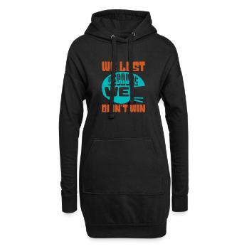 WIR HABEN VERLOREN, WEIL WIR NICHT GEWONNEN HABEN 2 - Hoodie-Kleid - Schwarz - Vorne