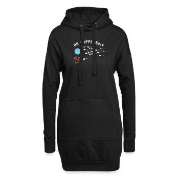 Artisans d’idées cadeaux DIY - Sweat-shirt à capuche long Femme - noir - Devant