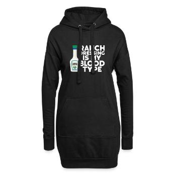 Ranch -Vinaigrette -Ranch -Vinaigrette - Sweat-shirt à capuche long Femme - noir - Devant