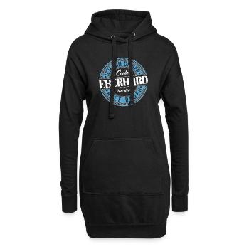 Eberhard Geschenkidee Geschenk Geburtstag - Hoodie-Kleid - Schwarz - Vorne